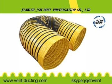 PVC coated heater duct with neoprene insulated