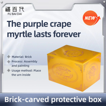 Luxury Longevity Protection Box With Detailed Carving