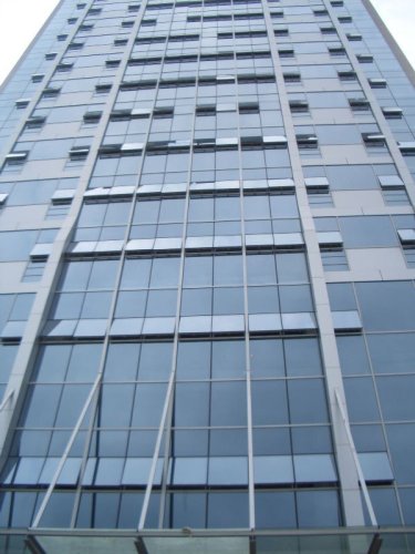 Aluminium Frame Curtain Wall, Semi-Frame Glass Curtain Wall-Qya/Qyb