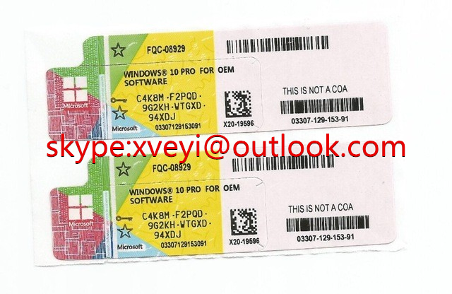 windows 10 coa sticker key windows 10 coa sticker key