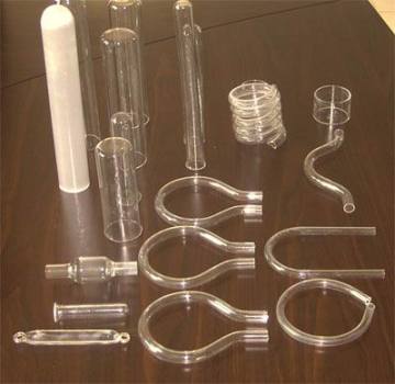 profiled quartz glass tube