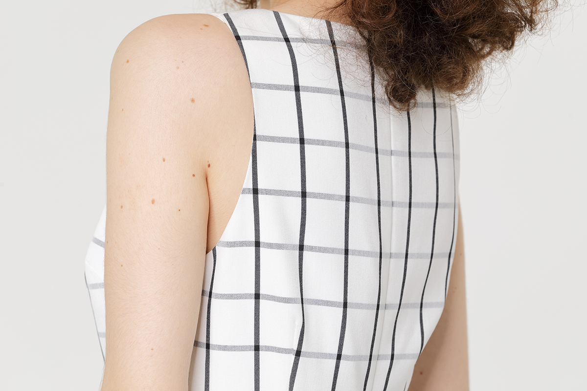 Women Sleeveless Slim Dress Women Sleeveless Slim Dress