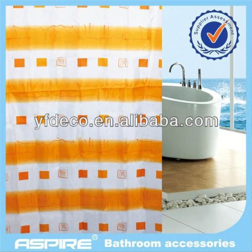 Houseware bath accessory sets shower curtain