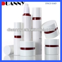 2014 NEW COSMETICS CONTAINER COSMETIC JAR SET,PP COSMETIC SET JAR AND BOTTLE