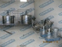 Milk production line - standardization section