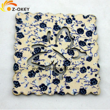 2015 Fashion wood cup mat