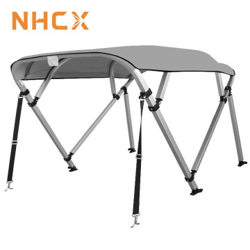 NHCX Marine Bimini Top with Nylon Fittings - 4 Bow