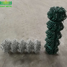 Galvanized pvc coated used chain link fencing price