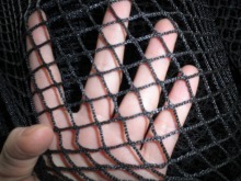 Polyester football tennis net with cheap price