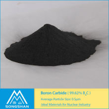 Nuclear grade B4C powder making reactor control rods | 99.62% Nuclear Boron Carbide Powder