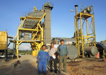 YRD105 Mobile asphalt mixing plants