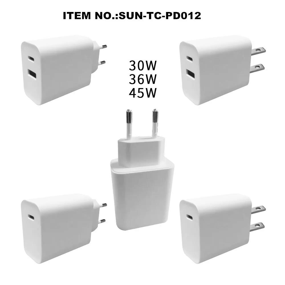 Wall Charger PD36w 45w 65w 100w PD012