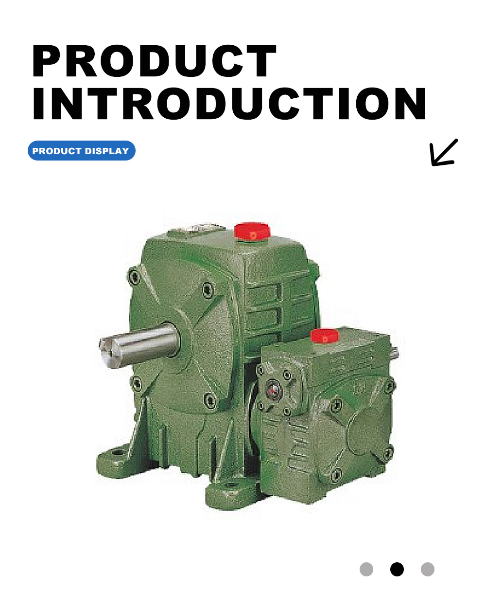 WPEA Чугунный червячный привод X WPEA Cast Iron Worm Wheel Drive Unit X
