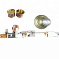 High-speed tinplate EOE lid top cap making line