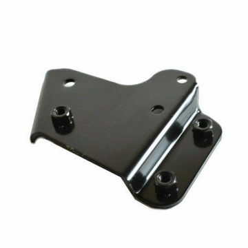 Powder Coated Black Steel Left Engine Mounted Bracket