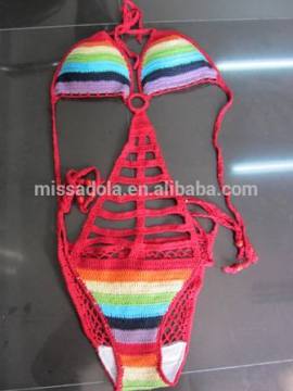 hand made knitted Crochet swimsuit