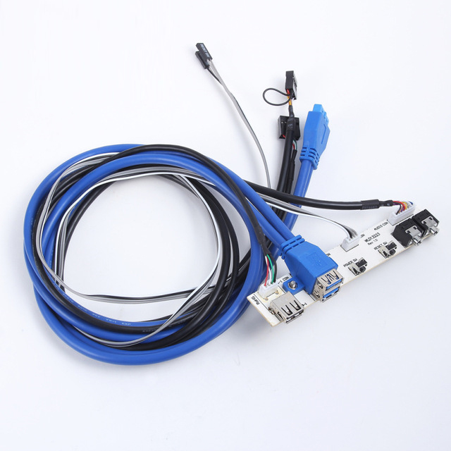 Factory Front Panel Type C USB 3.0 USB 2.0 and Audio PC Computer Case Front Panel Cable