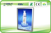 Illuminated Led Magic Mirror Light Box Advertising Crystal For Display 24v