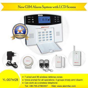 GSM Home Security Alarm with LCD Display