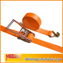 2 inch Ratchet Tie Down Cargo Straps Hauling Moving Truck Bed Motorcycle