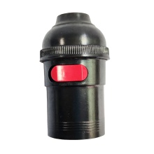 E27 519 Plastic Lamp Holder - Waterproof Bulb Holder with Button