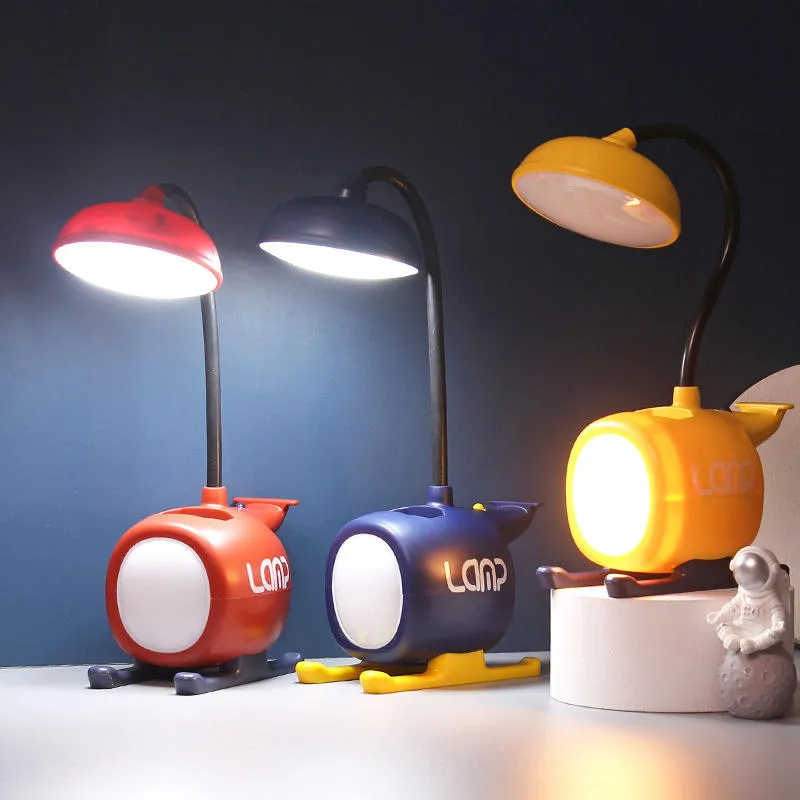 Study Lamp USB Rechargeable Eye Protection Table Lamp Students Learning Light