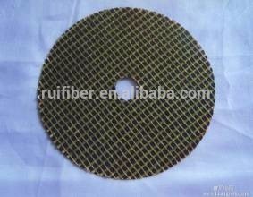 uncoated reinforced fiberglass mesh for grinding wheels/disc