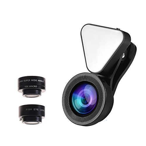 Wewow Camera Lens Rybie oko światło LED