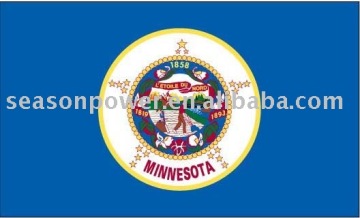 New 3x5 Minnesota American state polyester flags