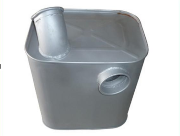 Truck engine parts muffler WG9725540060
