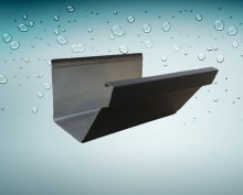 High quality meatl rain gutters sale, metal roofing gutters, metal gutter manufacturer