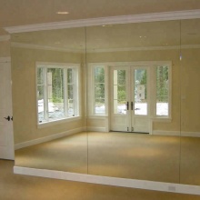 Tempered Wall Mirror for Dancing Room