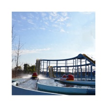 Water Park Amusement Ride: Flume Ride with Boats