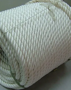 3 Strand Nylon Rope with White Color