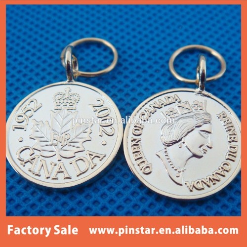 Factory directly high quality custom 3D meatl medal silver medal