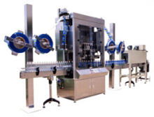 Auto shrinkable label machine