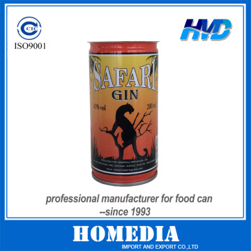 Drink can for gin