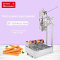 Commercial churros machine 5L with 12L fryer NP-283