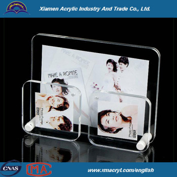 2 sided magnetic acrylic frame for picture