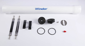 4040-450P end port FRP RO pressure vessels