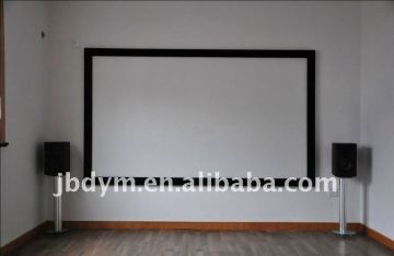 120"(16:9) Fixed Frame Projector Screen/Frame Projector Screen/Home Theater Projector Wall Screen/best price fixed frame screen