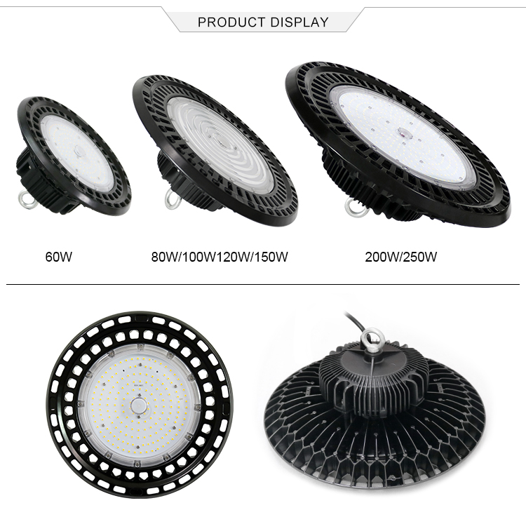 Best Selling Indoor Waterproof Ip65 150W High Bay Light Led Super Bright Ufo Led High Bay Light