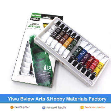 12ml set of acrylic paints for painting