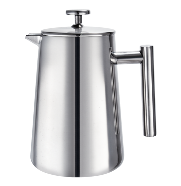 French Press Coffee Maker Double Walled Stainless Steel