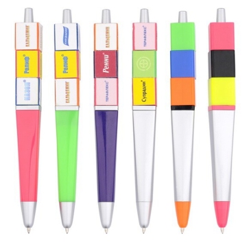 Cubic Tube Promotional Plastic Ball Pen