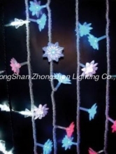 LED play light string with decortive cap