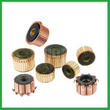 Electric motor commutator assembly line