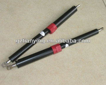 gas spring with shroud lock