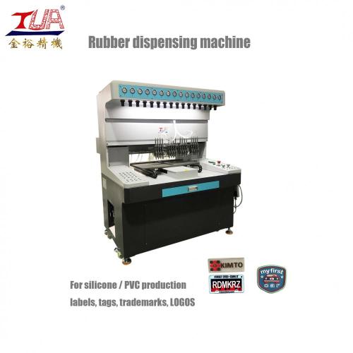 Automatisch PVC Rubber Garment Label Make Machine