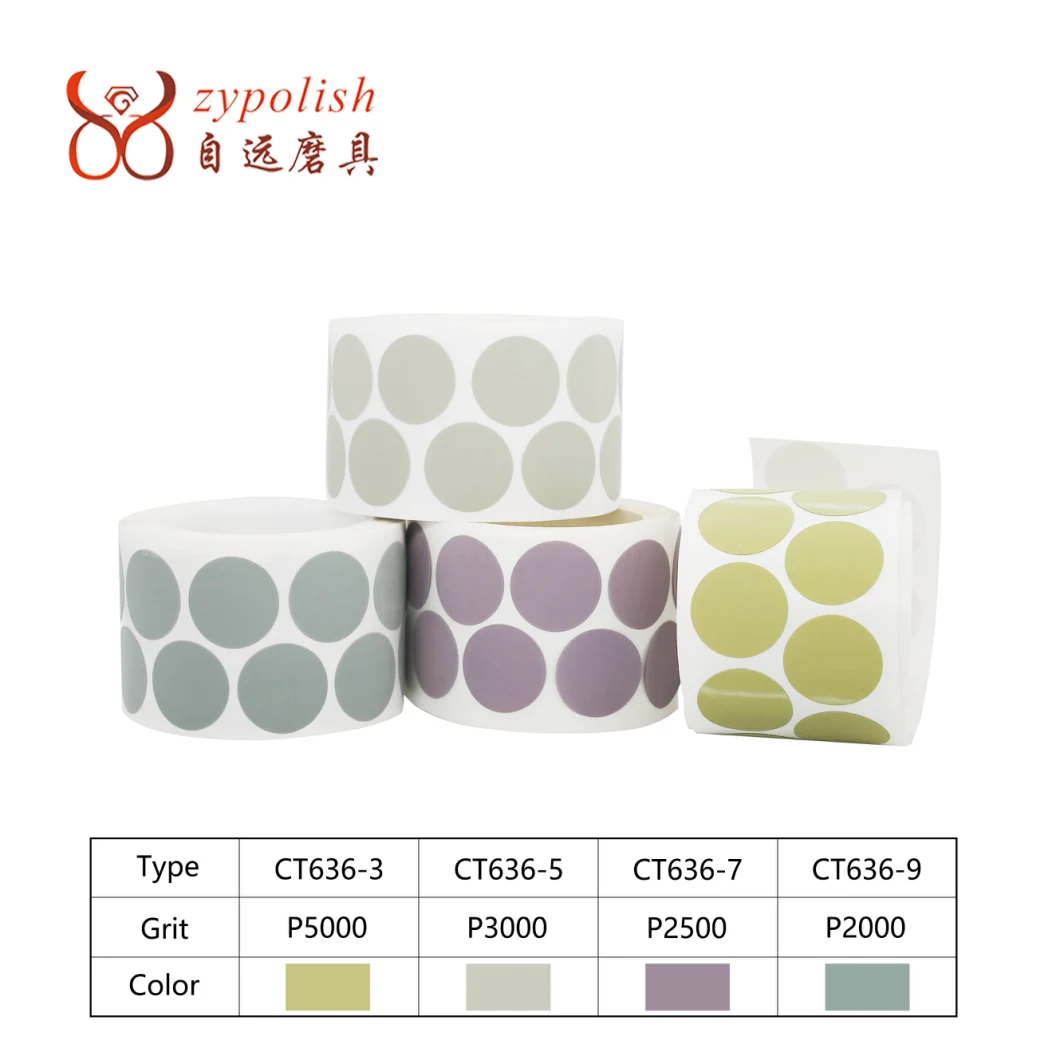 A5 Film Disc Roll Simialr to 3m Trizact 466la for Car Paint Repair